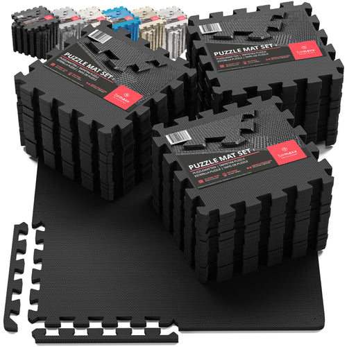 Fitness Bodenschutzmatte Puzzle Trainingsmatten - 3er Set
