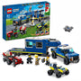 LEGO City Mobile Polizei-Einsatzzentrale 60315. Blau-grauer LKW mit Anhänger dient als mobile Kommandozentrale für LEGO City Polizeieinsätze.