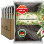 ORAGARDEN Wurmhumus mit Perlite für lockeren Boden – Pflanzenerde 24L. Dunkelbraunes Granulat mit Perlite lockert Boden und fördert gesunden Pflanzenwuchs.