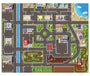 SkippiDoo Kinder Spielteppich Strasse & Auto 200x160 cm