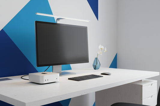Apple Mac Mini M4 Pro auf weissem Hintergrund – kompakter Mini PC für Business und Home Office