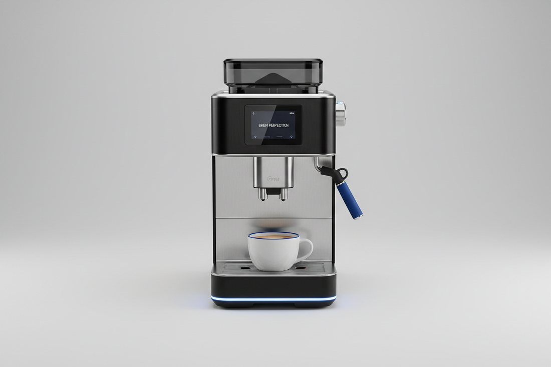 Moderner Kaffeevollautomat bereitet frischen Espresso zu – Kaufratgeber 2026