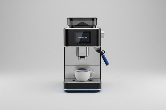 Moderner Kaffeevollautomat bereitet frischen Espresso zu – Kaufratgeber 2026