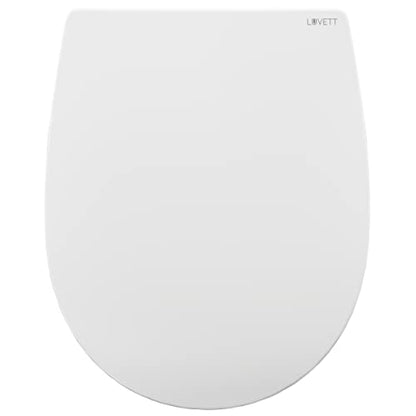 LUVETT C100 WC-Sitz – Absenkautomatik universell oval weiss