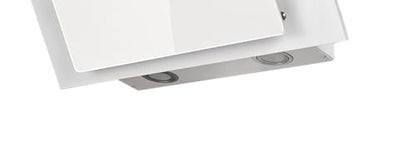 Respekta CH33060WB Dunstabzugshaube kopffrei - Weiss 60 cm