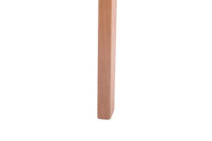 CLP Viktor I Küchentisch – Esstisch MDF/Buche 90 cm