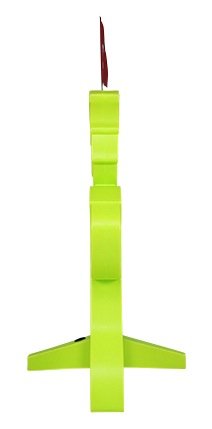 StreetBuddy Warnfigur mit Fahne – Kindersicherheit Warnaufsteller Grün