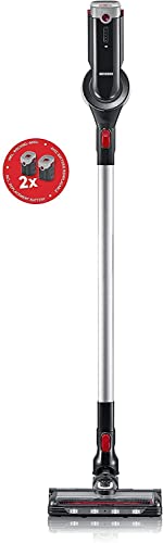 Severin HV 7168 Akku-Staubsauger 2in1 - Schwarz/Rot