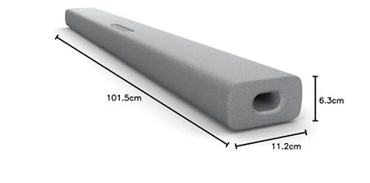 Yamaha TRUE X BAR 40A Soundbar mit Dolby Atmos - Hellgrau