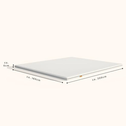 Emma Flip Topper Wendbarer Matratzentopper – 160x200 cm