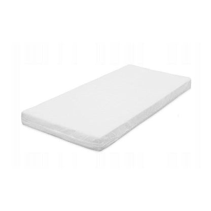 KMbaby TANY Babybett Gitterbett – Weiss 120x60cm mit Matratze