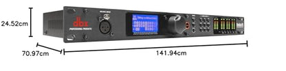 DBX driverack PA2 Lautsprecherprozessor mit RTA & EQ - Schwarz