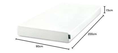 Zinus Kühlende Gel Kaltschaummatratze 90x200 H3 - 15cm