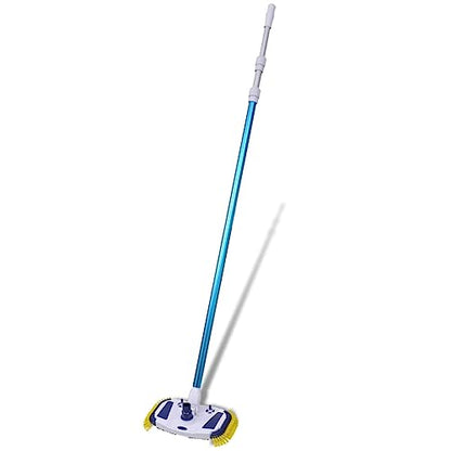 vidaXL Pool Set Schwimmbad – Teleskopstange, Bodensauger, Schlauch