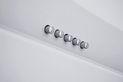 Respekta CH33060WB Dunstabzugshaube kopffrei - Weiss 60 cm