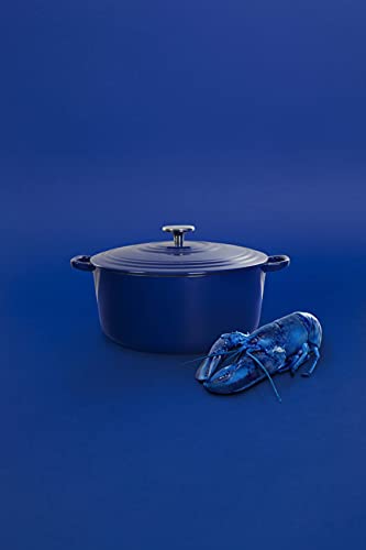 BK Cookware Bourgogne Schmortopf Gusseisen Bräter - 28cm Königsblau