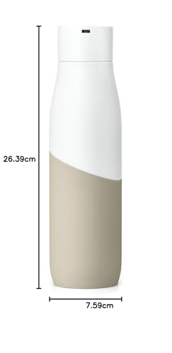 LARQ Movement PureVis UV-Trinkflasche 710ml - White/Dune