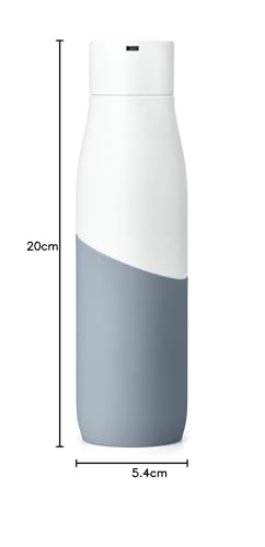 LARQ Movement PureVis UV-Edelstahlflasche 710ml - White/Pebble