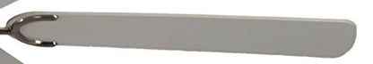 Potkuri Deckenventilator ohne Beleuchtung – Gealtert Silber, 132 cm