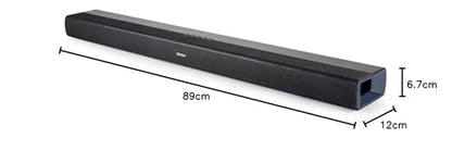 Denon DHT-S218 Soundbar mit Dolby Atmos & Subwoofer - Schwarz