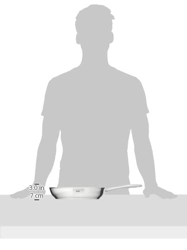 Fissler Catania Edelstahl Stielpfanne Ø 28 cm unbeschichtet