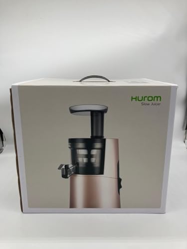 HUROM H-AA Slow Juicer Kaltpressentsafter – Dunkelsilber
