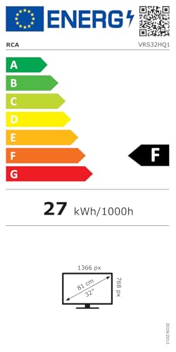 RCA RVSmart 2024 VRS32HQ1 Smart HD LED Fernseher 32 Zoll