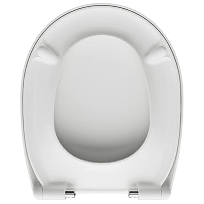 LUVETT C100 WC-Sitz – Absenkautomatik universell oval weiss