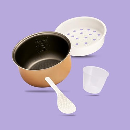 REISHUNGER Reiskocher & Dampfgarer 1.8L - Keramik Schwarz