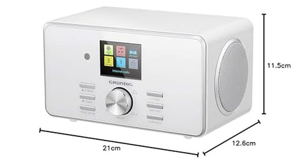 Grundig GIR1110 DTR 5000 X - Digitalradio Weiss