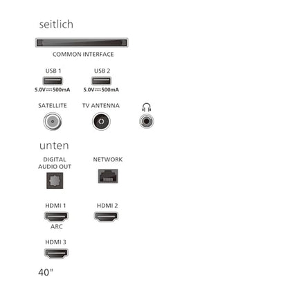 Philips 32PHS6000 HD LED Smart TV 32 Zoll – Titan OS, Pixel Plus