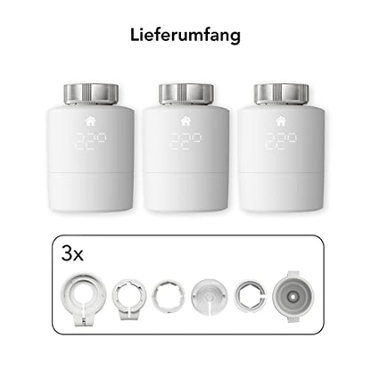 tado° Smartes Heizkörperthermostat Einzelraumsteuerung – 3er-Pack