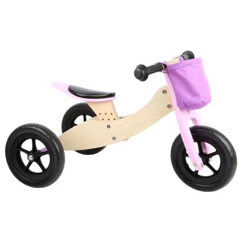 small foot Laufrad-Trike Maxi 2in1 Rosa Holz