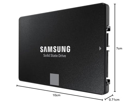 Samsung 870 EVO SATA III SSD - 2 TB, 2.5 Zoll (MZ-77E2T0B/EU)
