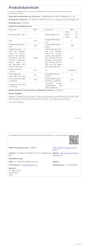 Fullwatt Mini Geschirrspüler Tischmodell - Tragbar, 5L Tank