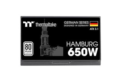 Thermaltake Hamburg 650W Netzteil - ATX 3.1 German Series