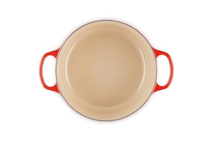 Le Creuset Signature Gusseisen-Bräter Ø 24cm, Kirschrot