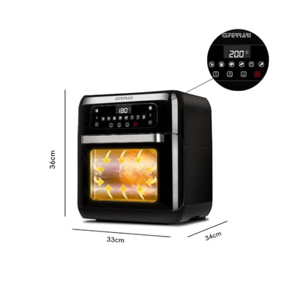 G3 Ferrari Friggisano 2.0 Heissluftfritteuse 11L Schwarz