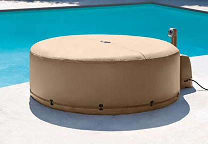 Intex PureSpa Abdeckung - Energieeffizient, Beige, 196cm