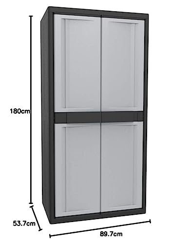 Kreher XXL Kunststoff Spindschrank – Freifach, abschliessbar