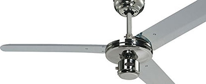 Westinghouse Lighting 7826340 Deckenventilator Industrial Chrom 3-Flügel
