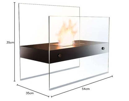 Carlo Milano Lounge-Feuer Avantgarde Bioethanol Kamin