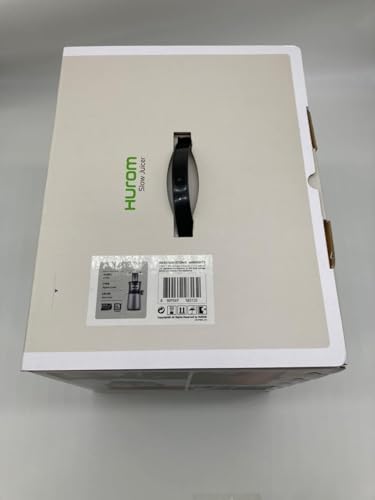 HUROM H-AA Slow Juicer Kaltpressentsafter – Dunkelsilber