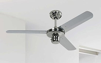 Westinghouse Lighting 7826340 Deckenventilator Industrial Chrom 3-Flügel