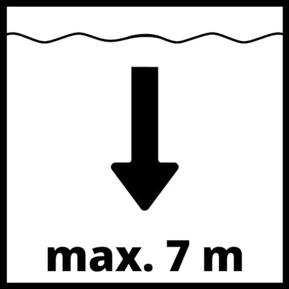 Einhell Klarwasserpumpe GE-SP 4390 N-A LL ECO - Flachabsaugung Aquasensor