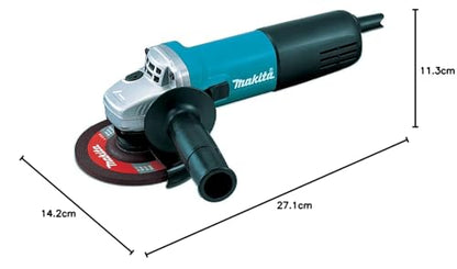 Makita 9558NBRZ Winkelschleifer - 125mm 840W Schwarz/Blau