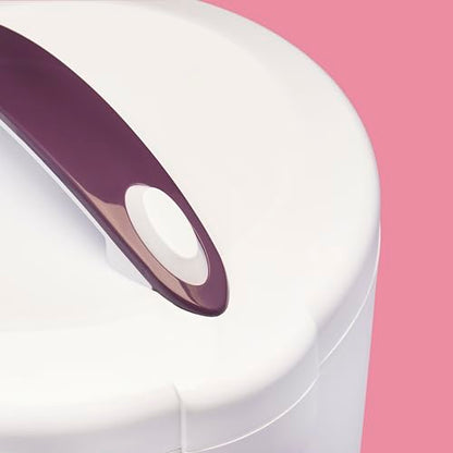 REISHUNGER Reiskocher & Dampfgarer Keramik 1.2L – Weiss