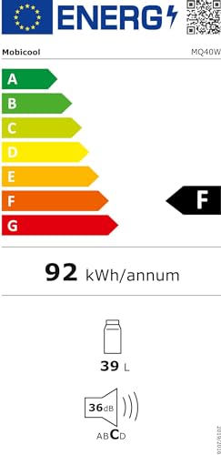 Mobicool MQ40W Kühlbox – Elektrisch, 39L – 12/230V