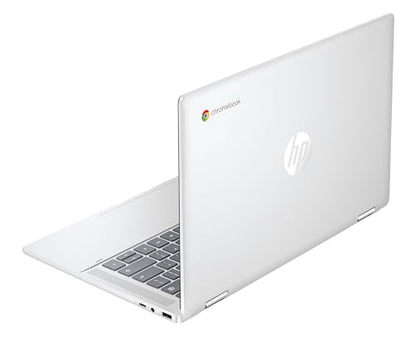 HP Chromebook x360 Convertible - 14" Touch N100 4GB 128GB Silber