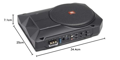 JBL BassPro SL2 Aktiv Subwoofer Car Hifi Untersitz Schwarz